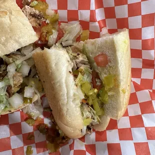 The chicken sub... am I tripping?