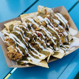 Chicken Tinga nachos