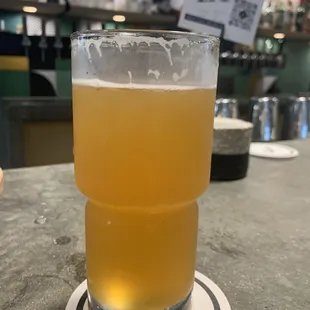 Hidden Springs ZFG pale ale next door. ZFG sums up the food at the taco joint.