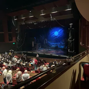 The stage for Cats the musical
