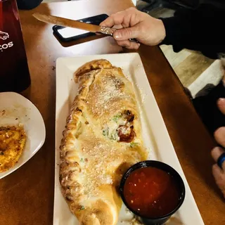 All Meat Calzone