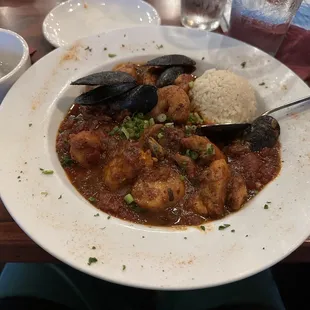 Seafood creole