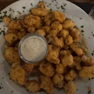 Crispy cauliflower bites