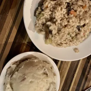 Mashed &amp; Mushroom Barkley Risotto