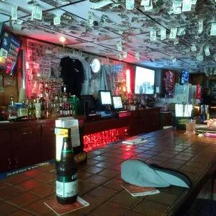 Bar area