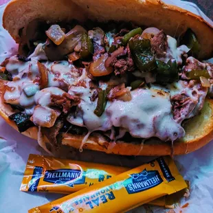 Philly cheese steak
