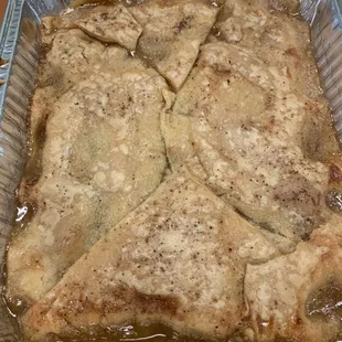 Peach cobbler