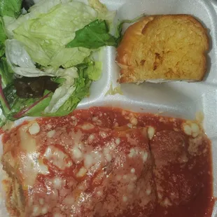 Lasagna lunch special
