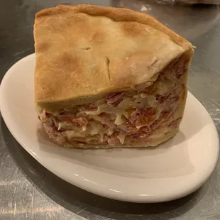 Gallucci&apos;sfamous Shadone, an Italian Easter pie.