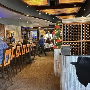 Reception area and wine bar