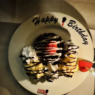 Happy birthday treat to my friend! Happy Birthday, A!