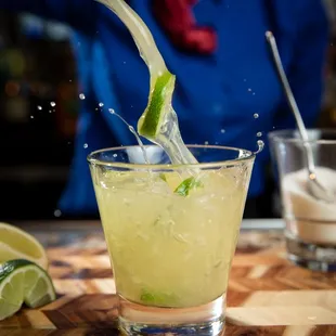 Brazil&apos;s national drink is the Caipirinha made with cachaça (distilled from sugar cane), sugar, and fresh lemons.