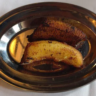 Caramelized bananas