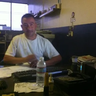 Joe Galvan, the boss.