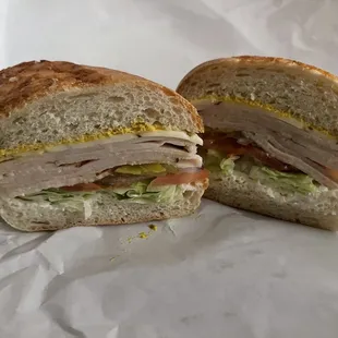 Turkey on Dutch crunch