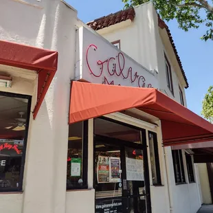 the outside of the store