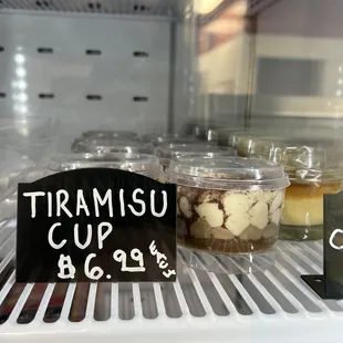 a variety of desserts