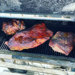 Galvan&apos;s own Smoked Tri Tip, Brisket, and Pork Shoulder available weekly