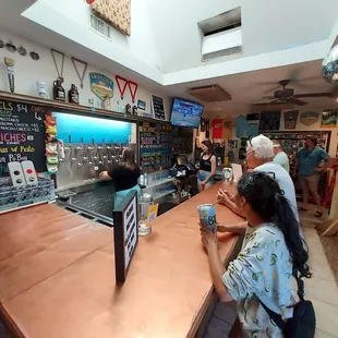 Bar ordering area