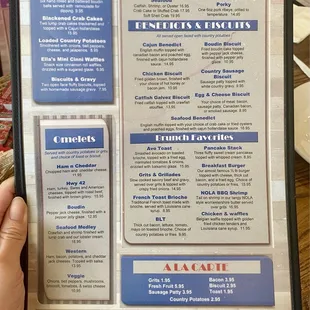 Brunch menu 8/2024