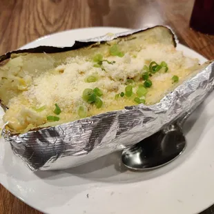 Seafood potato. Needed more seafood IMO.
