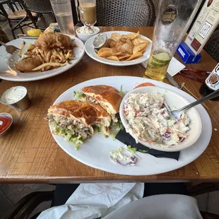 Check out the size of the coleslaw portion, picture doesn&apos;t give it justice.