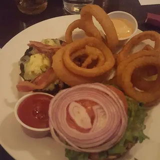 The Irish Cheddar Bacon Burger