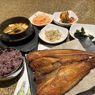 My lunch yesterday, everything was great, good service