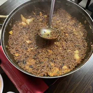 Fried Rice after the stew