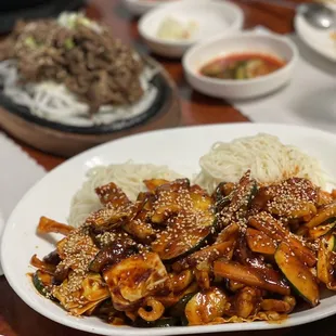 Spicy Stir Fried Squid