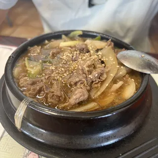 Hot Pot Bulgogi (Marinated Beef)