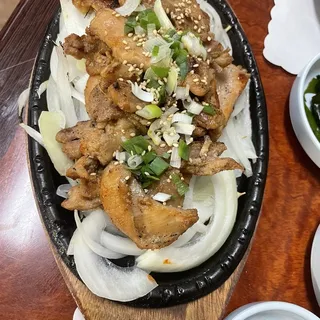 Chicken bulgogi (marinated chicken)