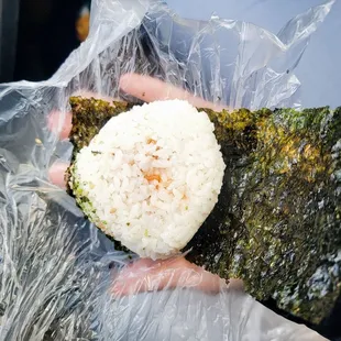 Kimchi Rice Ball