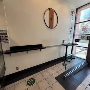 Bar area
