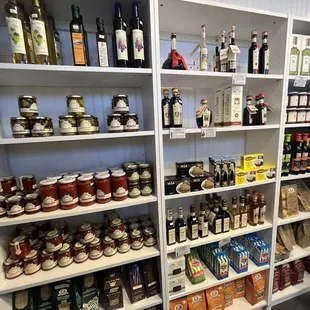 Traditional Italian groceries at Gambill's