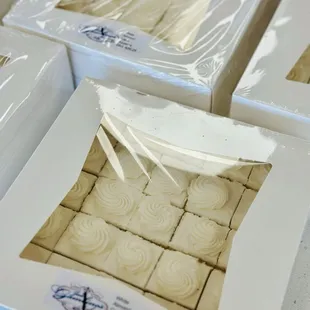 White Almond Petit Four