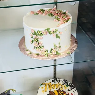 White Buttercream Frosting Cake Chocolate Buttercream Frosting Cake