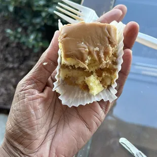 Caramel doberge square