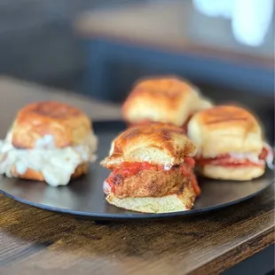 a plate of food on a table