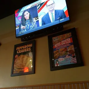 They have a TV or 2.