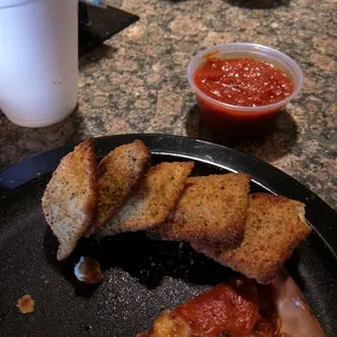 Fried ravioli!