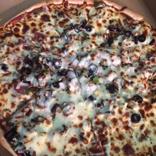 The way pizza should be cooked!