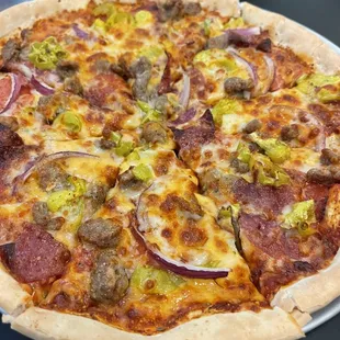 Classic Italian pizza