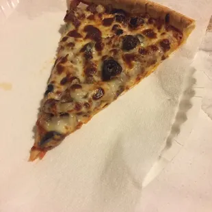 Tasty pizza. Friendly people