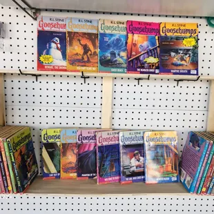 We have Goosebumps Books!!