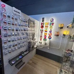 One of the many rad displays in Gambits.