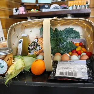 You'll find the best quality of vegetables and fruits, delicious baked goods, eggs, seafood, kombucha, pickled items, &amp; more!