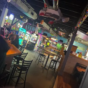 We brought a baby.. to a bar.. :) cool place