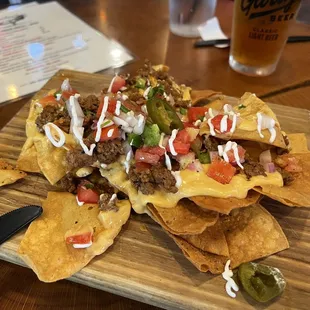 nachos, food