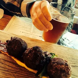 Wild Boar Meatball Sampler